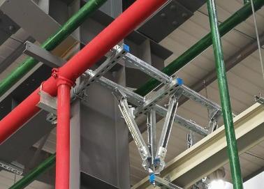 抚顺市该抗震支架的整体式支吊架结构协调性好